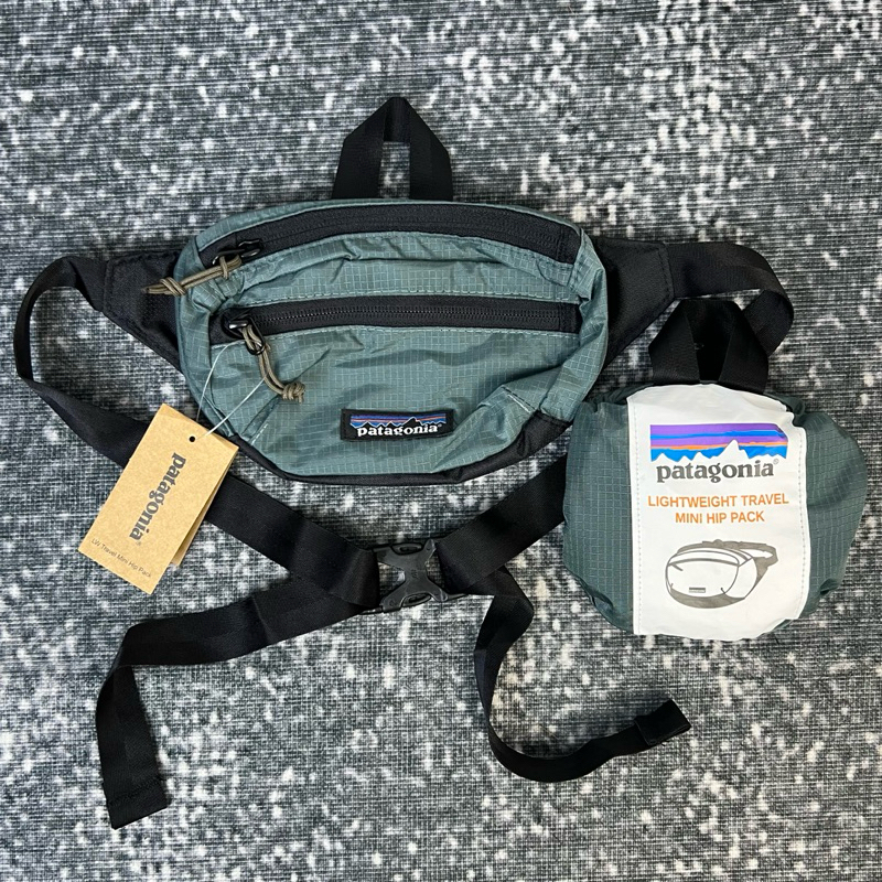 คาดเอว patagonia 3ช่อง พับได้ น้ำหนักเบา พบพาง่าย