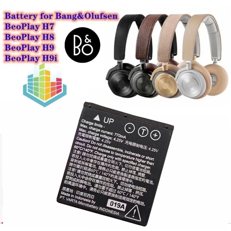 B&O BeoPlay H7, H8 H9, H9i Cameron Battery Sino [ CS-BPH800SL ] 3.7V, แบตเตอรี่หูฟังแบรนด์B&Oสำหรับ​