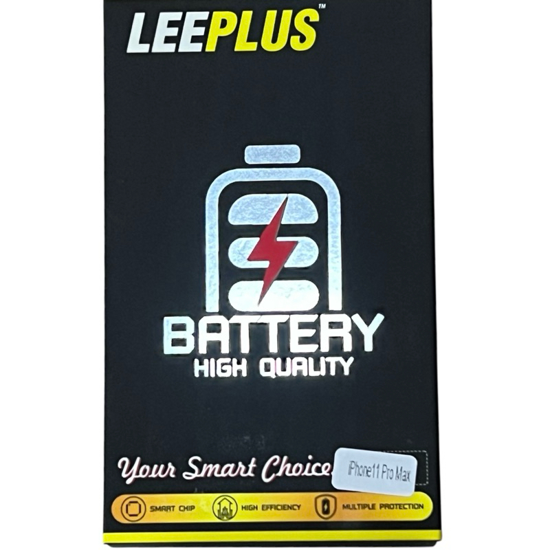 11PM แบตเตอรี่สำหรับ ไอโฟน 11ProMax เช็คสุขภาพได้ 100% สินค้ามีรับประกัน 1ปี LEEPLUS Battery