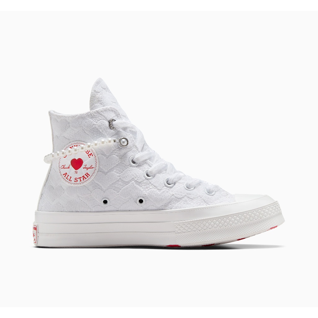 CONVERSE รองเท้า CHUCK 70 MY LOVE PACK HI WHITE ผู้หญิง A11967CF_F4WTXX