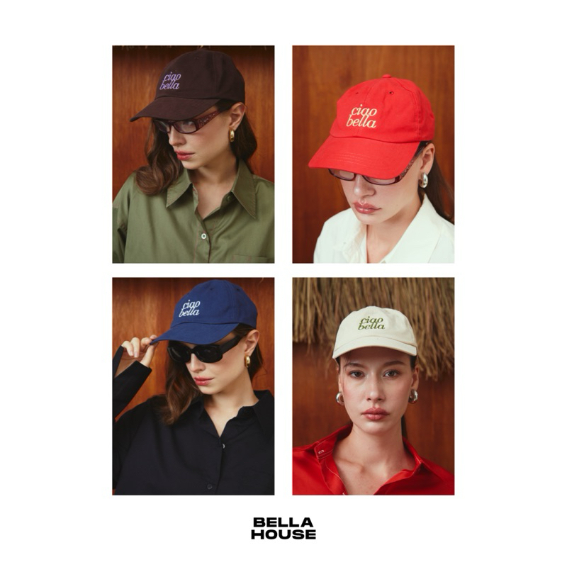 BELLAHOUSE - CIAO BELLA CAP (4 COLORS) หมวก