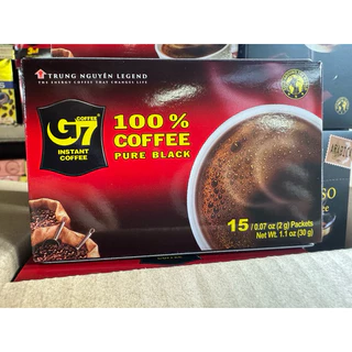 กาแฟดำG7 instant coffee