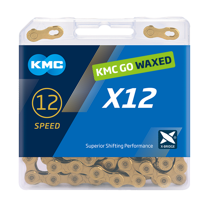 โซ่จักรยาน 12 สปีด KMC X12 Waxed /KMC X12Ti / EPT โซ่สำหรับจักรยานเสือหมอบ,เสือภูเขา DuraAce Sram