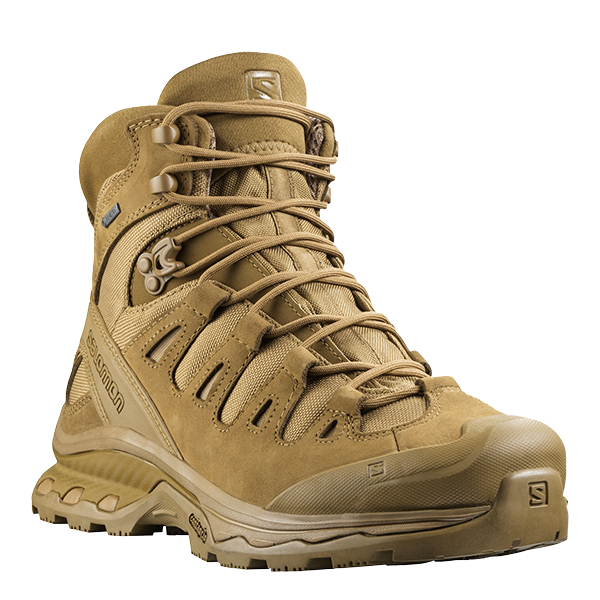 Salomon - Quest 4D GTX FORCES 2 [Coyote] รองเท้าผู้ชาย สีทราย ทหาร คอมแบท รองเท้าเดินป่า ลุยน้ำลุยโค
