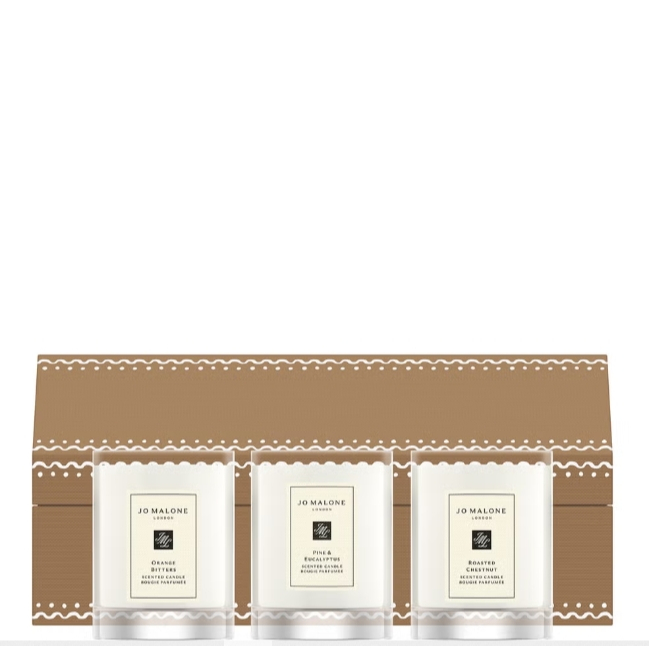 jo malone travel candle trio 3pcs 65g.เทียนหอม