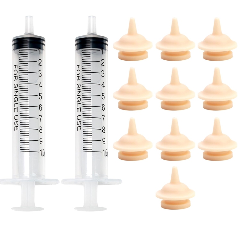 จุกนมกระรอก จุกนมแมวเล็ก 1-5ml ไซริงค์ป้อนนม จุกป้อนนมแมว สัตว์เลี้ยงแรกเกิด ซิลิโคนนิ่ม จุกนมซิลิโคน สริ้งป้อนนม