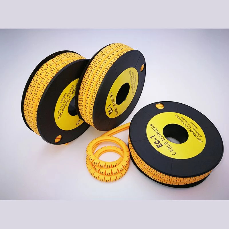 [ถูกที่สุด] Cable Marker วายมาคเกอร์ EC-1 EC-2 EC-3 EC-4  ราคา 20 ชิ้น