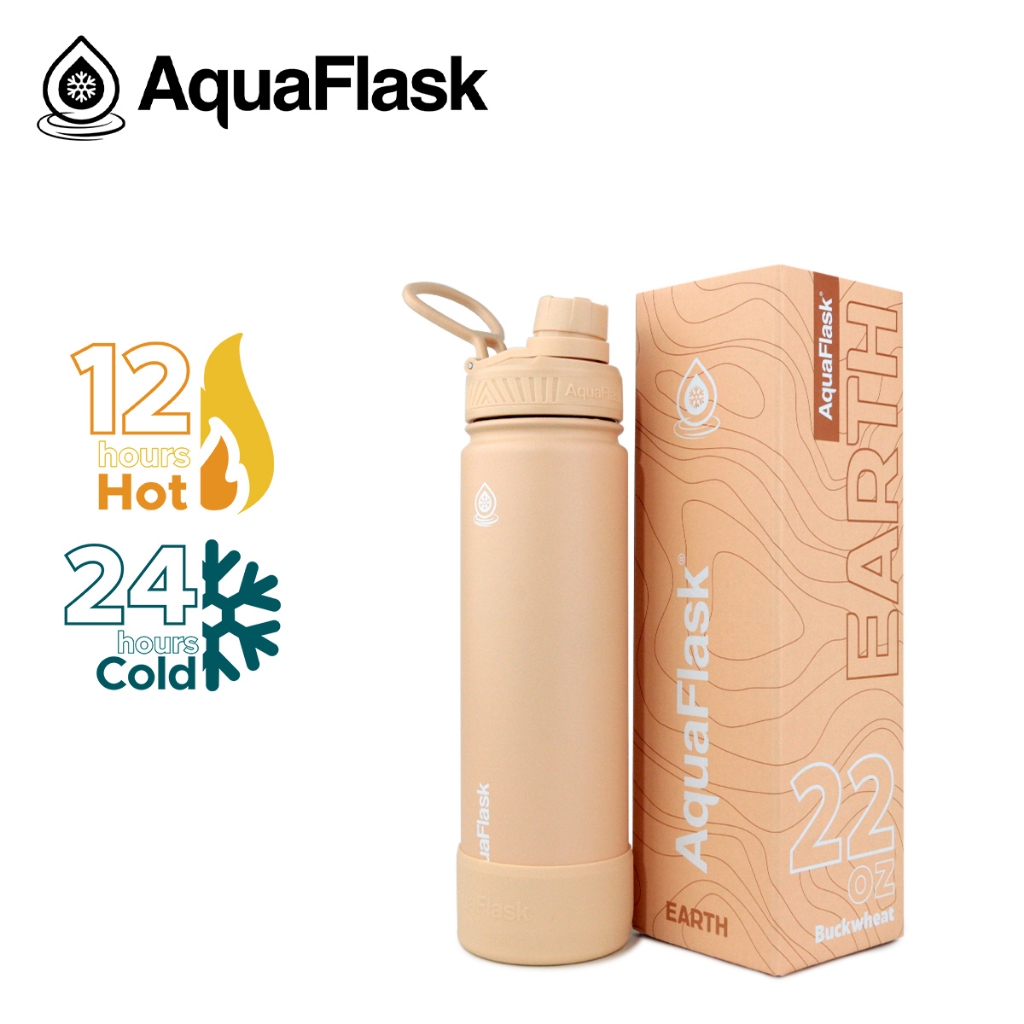 AquaFlask Earth Series Collection Limited Edition กระบอกน้ำเก็บความเย็น กระติกน้ำสแตนเลส (18/22/32/40oz) - รูปที่ 6