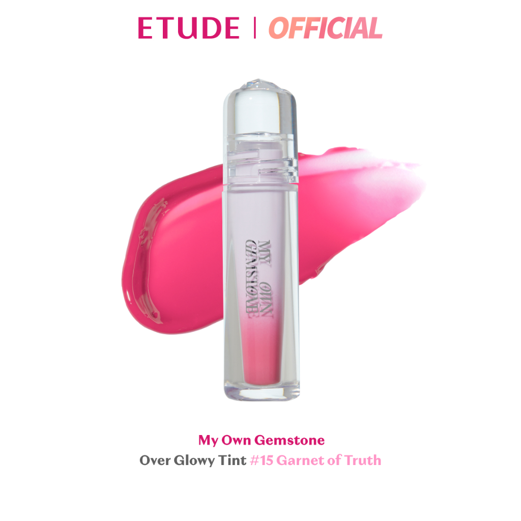 ETUDE [My Own Gemstone] Over Glowy Tint ลิปทิ้นท์ โอเวอร์ โกลว์วี่