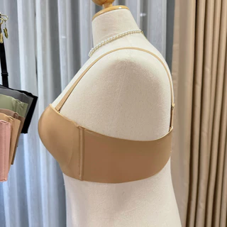 🌼👙 Anny 9611 เสื้อในทรงเกาะอกคัพ C-D เสื้อในมีโครง รอบตัวไร้ขอบ 4 ตะขอ ปรับได้ 4 ระดับ 🌼👙