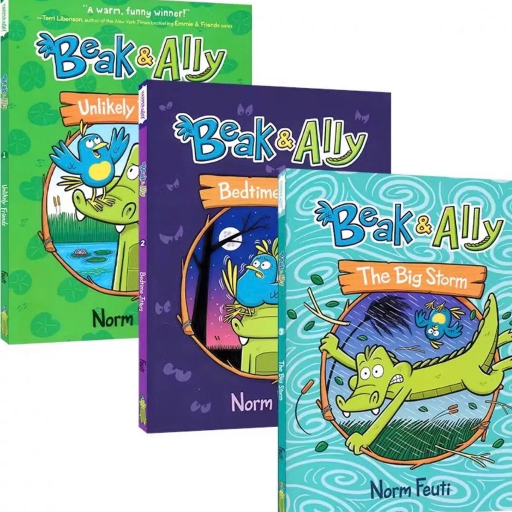 Comics Books Beak and Ally วรรณกรรมเยาวชน ส่งเสริมทักษะสังคม เกี่ยวกับมิตรภาพระหว่างเพื่อน