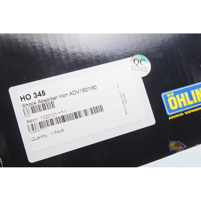 HO-345 โช๊ค OHLINS สำหรับ HONDA ADV150-160 รับประกัน 2 ปี ชุดละ 22,100฿ - รูปที่ 3