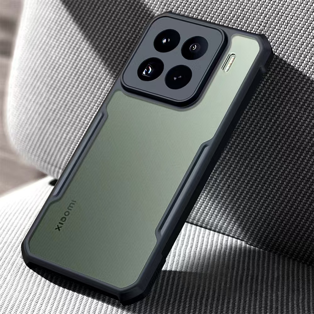 Xiaomi15/Xiaomi 15Proตรงรุ่น(พร้อมส่งในไทย)เคสกันกระแทกขอบสีหลังใสXiaomi 15/Xiaomi 15 Pro