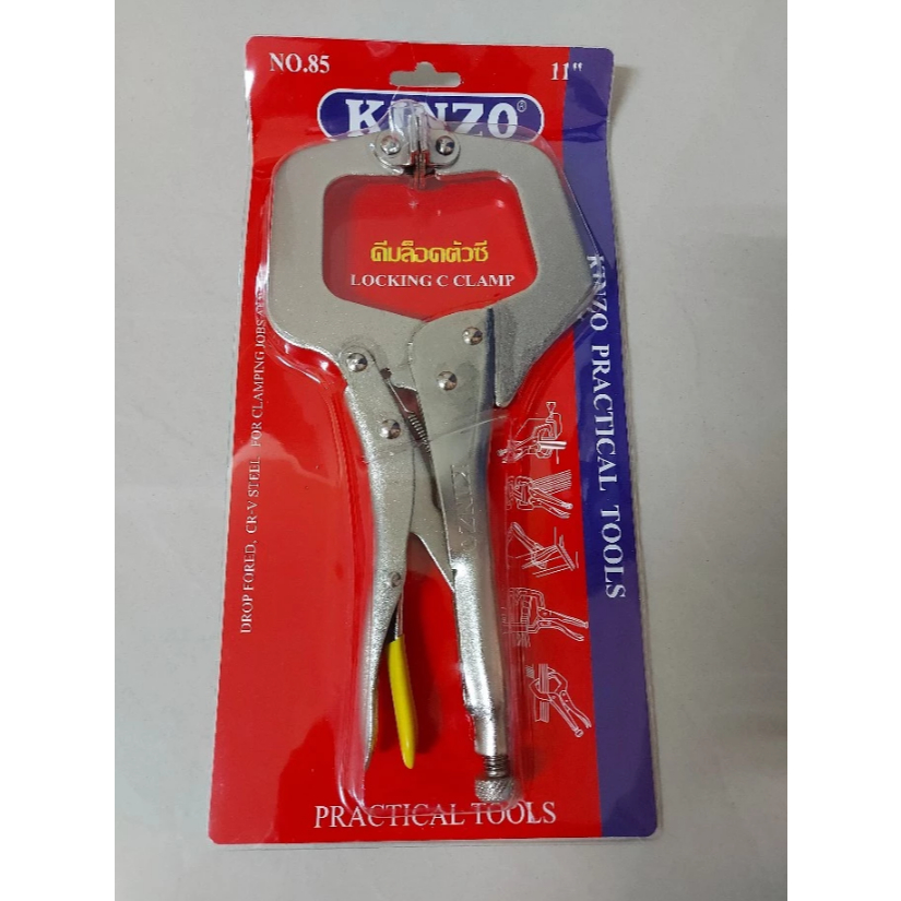 คีมล็อกตัวซี ขนาด 11 นิ้ว มีให้เลือก 2 รุ่น KINZO และ SOTA - รูปที่ 2