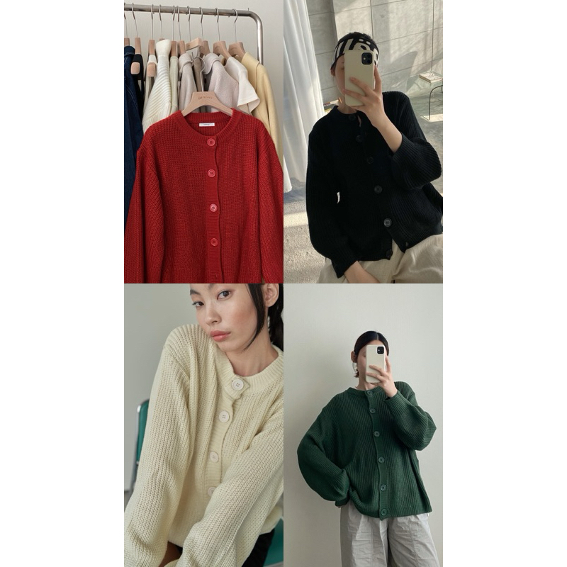 FADTHINGS - biscoff cardigan (5colors )