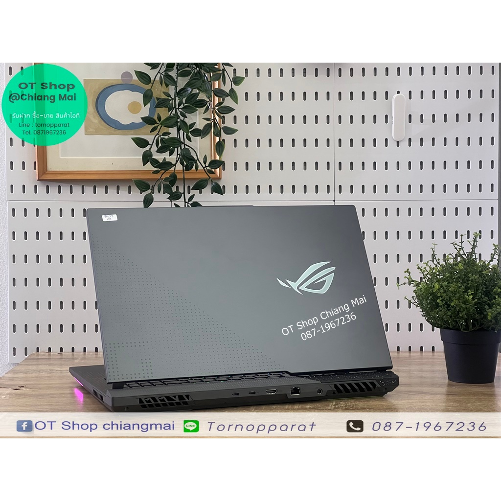 Asus ROG Strix G17 G713PV-LL063W เพิ่มแรมเป็น 32 GB DDR5 ขาย 50,900 บาท