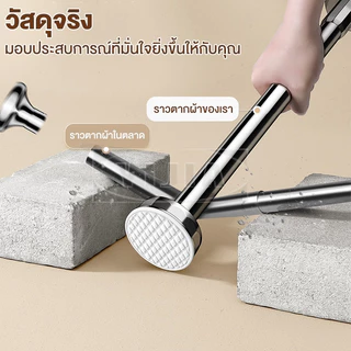YIJIA ราวตากผ้า สแตนเลส ราวผ้าม่าน ท่อ 28 มม ราวแขวนเสื้อผ้า ปรับความยาวได้ ราวแขวนผ้า ไม่ต้องเจาะผนัง