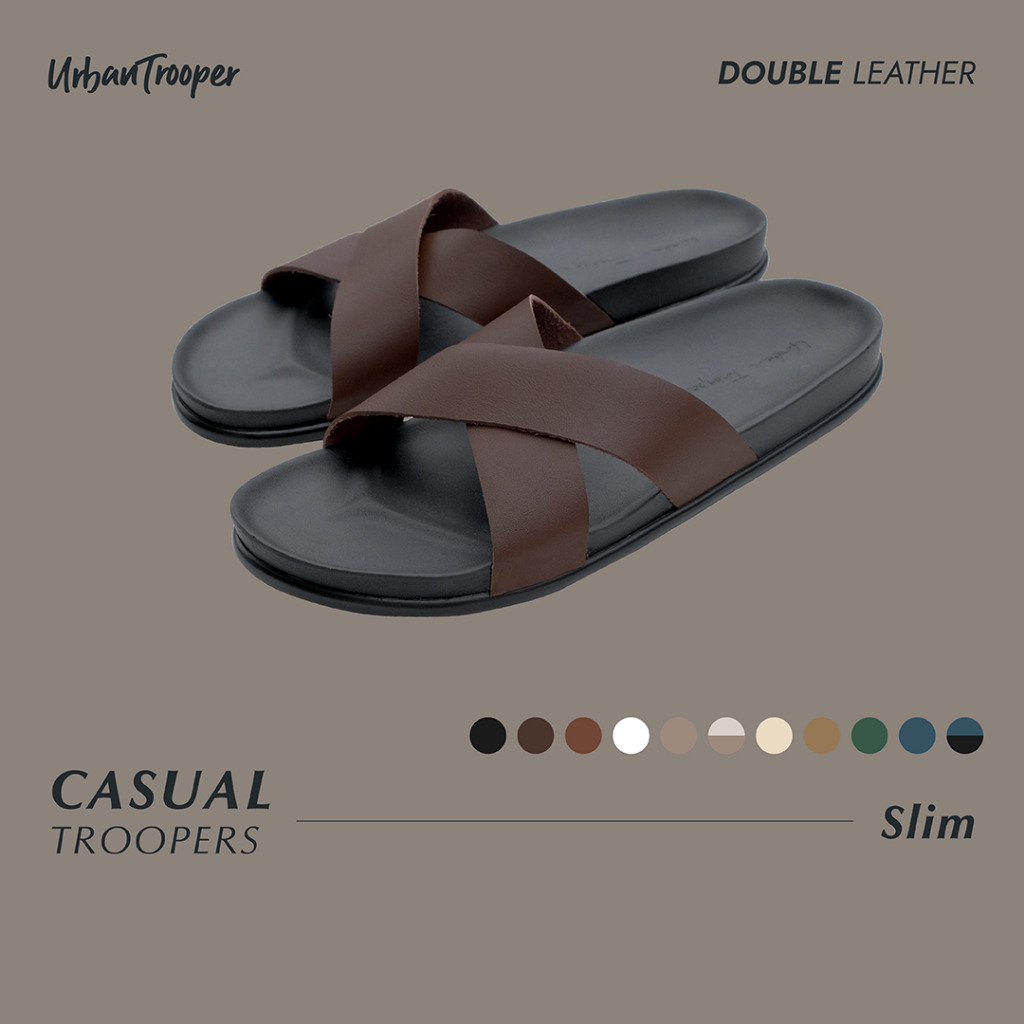 รองเท้า Urban Trooper Everyday รุ่น Casual Troopers สี Hazelnut รองเท้าเเตะ Unisex