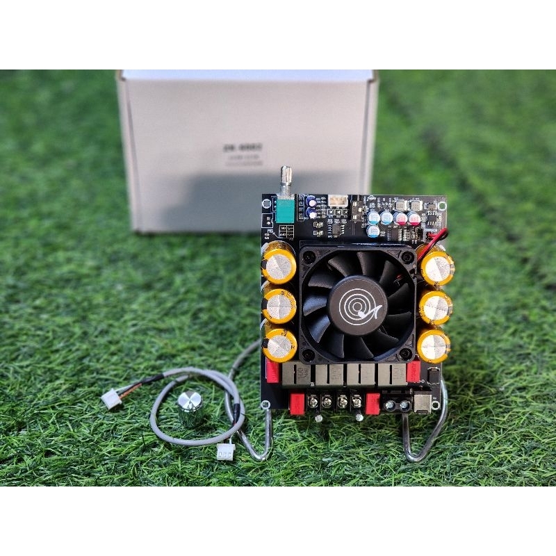 ZK-6002 Wuzhi audio **ของแท้** 1200w (600w+600w) DC18-50v แอมป์แยกซับ แอมป์ขับซับ แอมป์จิ๋ว diy ZK 6