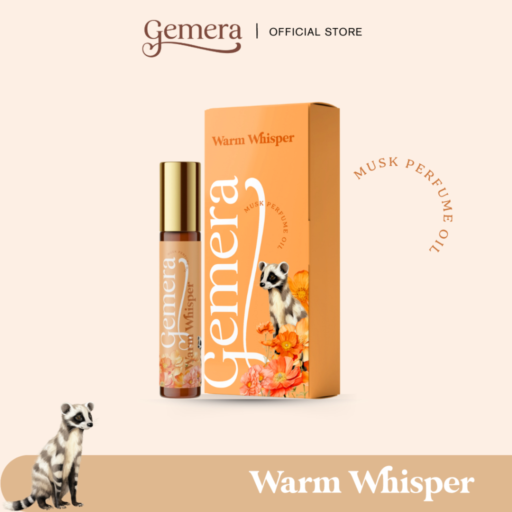 เกเมร่า หัวเชื้อน้ำหอมฟีโรโมน Warm Whisper น้ำหอมผสมมัสค์แท้ 10 ml. Gemera Musk Perfume Woman