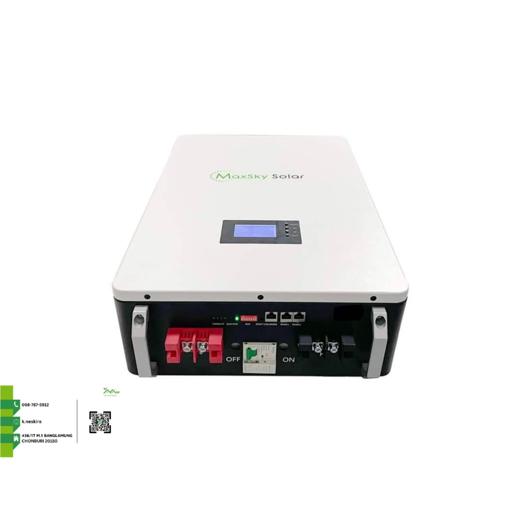 Maxsky Battery NMC24V 250AH สินค้ามีการรับประกัน 2 ปีครับ คุณภาพดี