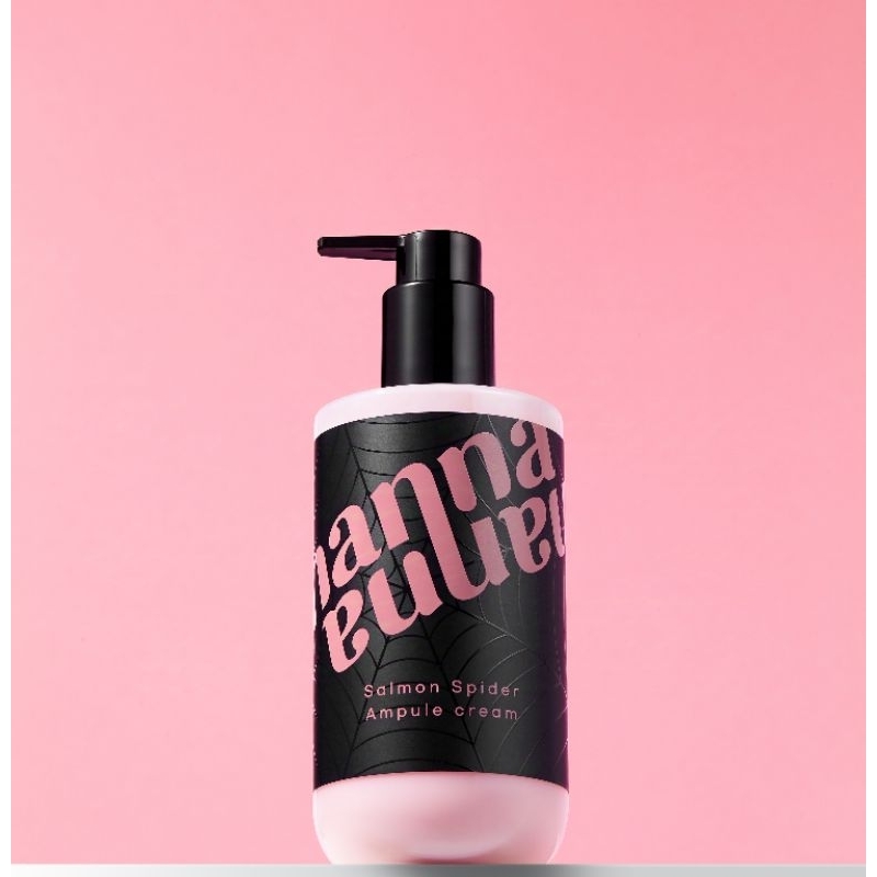 Salmon spider ampoule cream (300ml ) แอมพูหน้าใส สารสกัดจาก (PDRN) ของปลาแซลมอน นำเข้าจากประเทศเกาหลี