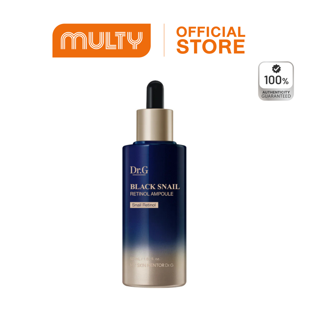 Dr.G Black Snail Retinol Ampoule 50 Ml เซรั่มแอมพูลหอยทากดำผสมเรตินอล