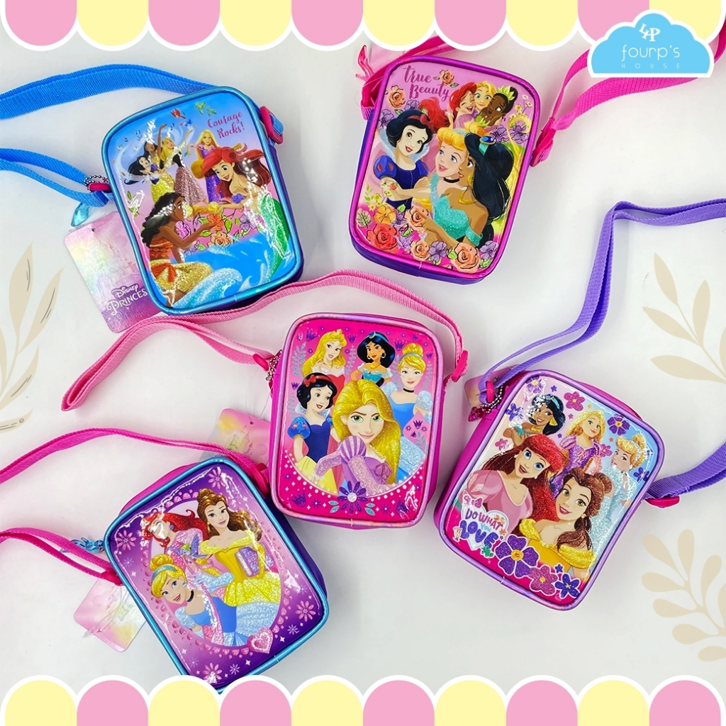 PRINCESS :  กระเป๋าสะพายข้าง ลิขสิทธิ์แท้