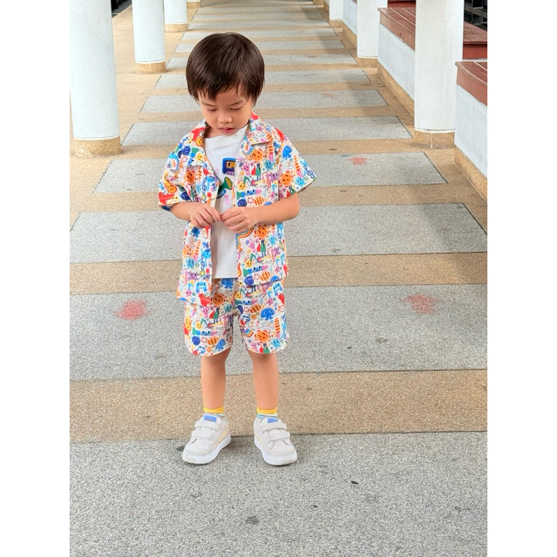 MUSIC04 l Shirt Top and Shorts Set ชุดเซตเสื้อเชิร์ต เสื้อยืด กางเกงขาสั้น (The Sound Of Music Collection)