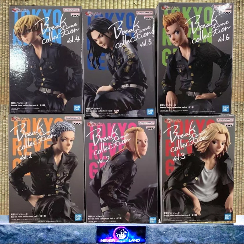BANDAI BANPRESTO FIGURE: TOKYO 卍 REVENGERS / โตเกียว รีเวนเจอร์ส - BREAK TIME COLLECTION VOL.1 - 6