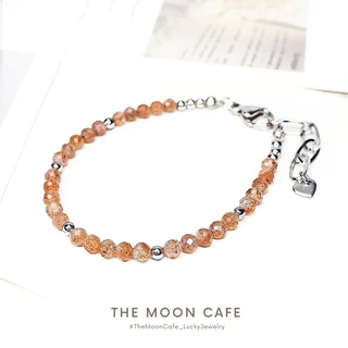 GOLDEN SUNSTONE โกลเด้น ซันสโตน หินแท้ | แรงบันดาลใจ สอบ แข่งขัน ชัยชนะ ความสำเร็จ กำไลหิน เสริมดวง