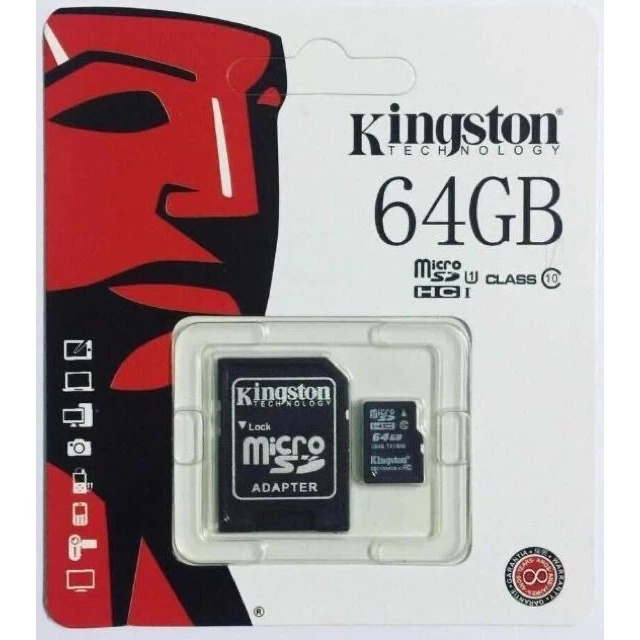 Kingston Micro sd card Memory Card 8GB 16GB 32GB 64GB 128GB  256GB 512GB กล้อง/กล้องติดรถยนต์ โทรศัพท์มือถือ thumbnail 7