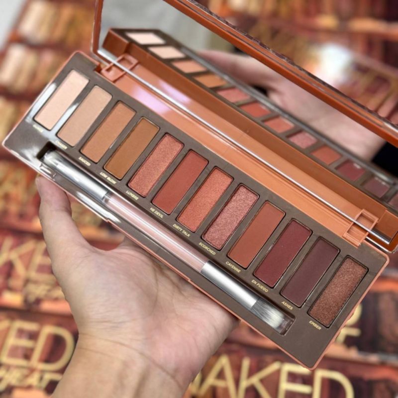 อายแชโดว์ URBAN DECAY NAKED HEAT Eyeshadow Palette (รับประกันความแท้ 100%)