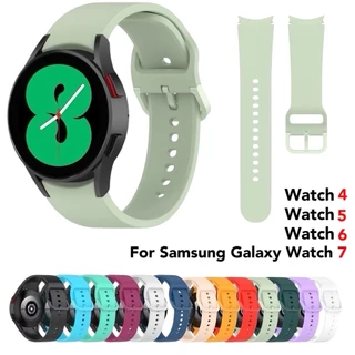 สาย Samsung galaxy watch 7 / watch FE / watch 6 / watch 5 / watch 4 / watch 3 ซิลิโคนนิ่ม.(เข็มขัด)