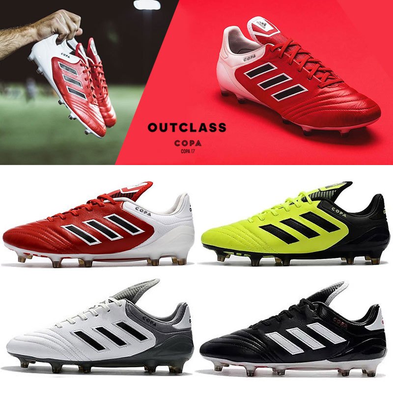 Adidas 17.1 copa รองเท้าสตั๊ด รองเท้าฟุตซอล เหมาะกับเล่นฟุตบอลกลางแจ้ง สําหรับผู้ชาย รองเท้าฟุตบอลที