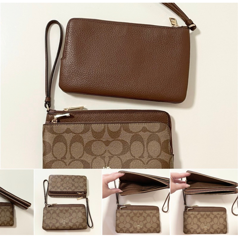 ใช้ส่วนลดโค๊ดคุ้มและร้านค้าร่วมกันใด้ คล้องมือ 2L DOUBLE ZIP WALLET IN SIGNATURE CANVAS - รูปที่ 2