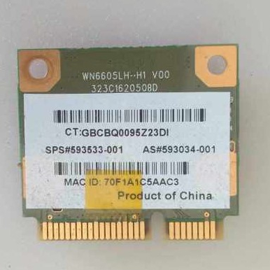 การ์ดไวไฟ Compaq Presario CQ42