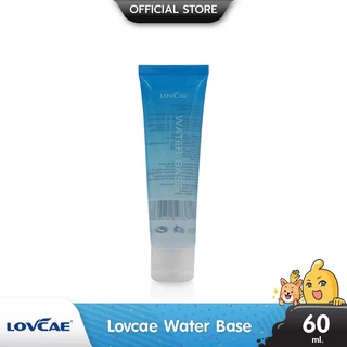Lovcae Water Base เจลหล่อลื่นสูตรน้ำ เนื้อเจลใส สูตรเข้มข้น แห้งช้า บรรจุ 1 ชิ้น (ขนาด 60 ml.)