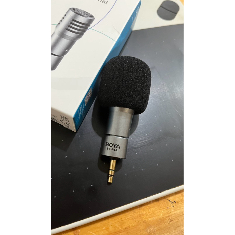 ไมค์ Boya 3.5mm TRS connector