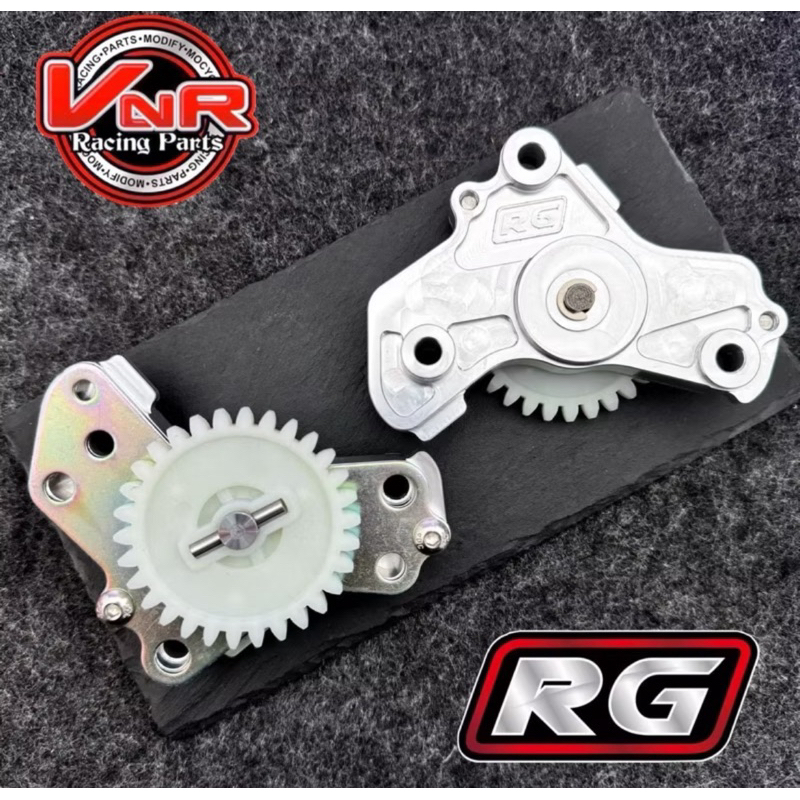 [NEW]🔥ปั้มน้ำมันเครื่องแต่ง RG สำหรับรถW125 I,R,S,MSX125งานCNC(ปั้มW125-RG)