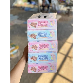ทิชชู่คุมะ [ยกแพ็ค] kuma ทิชชู่เช็ดหน้าคุมะ 168 แผ่น KUMA Facial Tissue อ่อนนุ่มใช้กับผิวหน้าได้