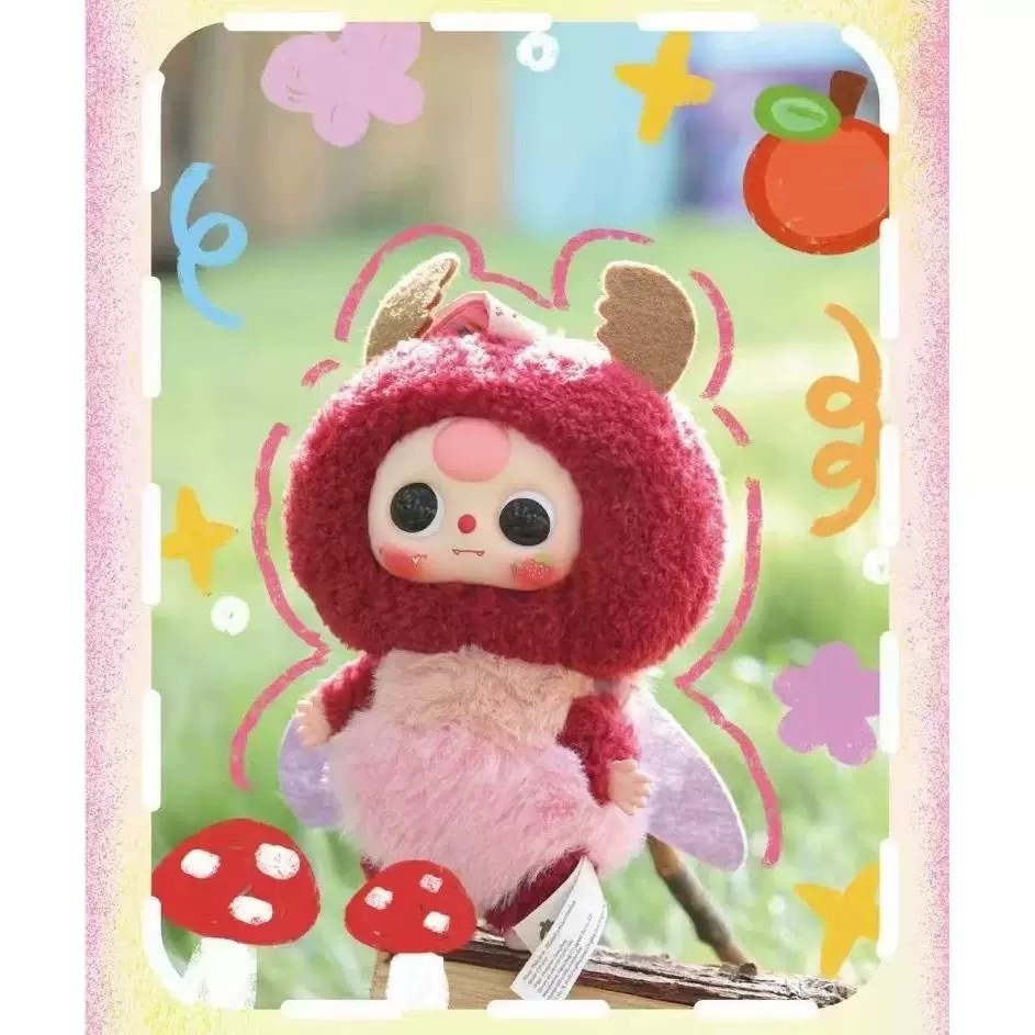 ใส่โค้ดลด 30% [1 จุ่ม] พร้อมส่งในไทย Baby three-Elf Plush แมลง ของแท้ 100%