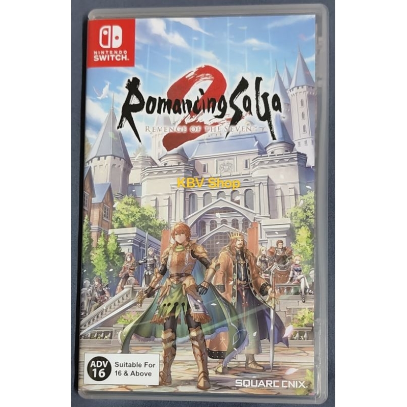 (⚡มือ 1,2 พร้อมส่ง⚡)Nintendo Switch : Romancing Saga 2 Remake มือหนึ่ง มือสอง มีภาษาอังกฤษ