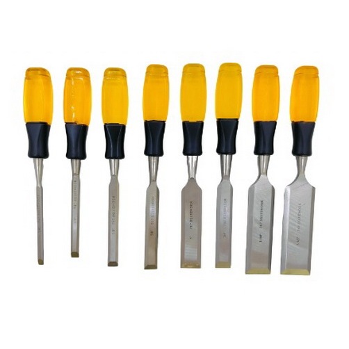 สิ่วด้ามพลาสติก ¼”, 3/8”, ½”, 5/8”, ¾”, 1”, 1 ¼”, 1 ½” สิ่ว 747 SQUIDHOOK