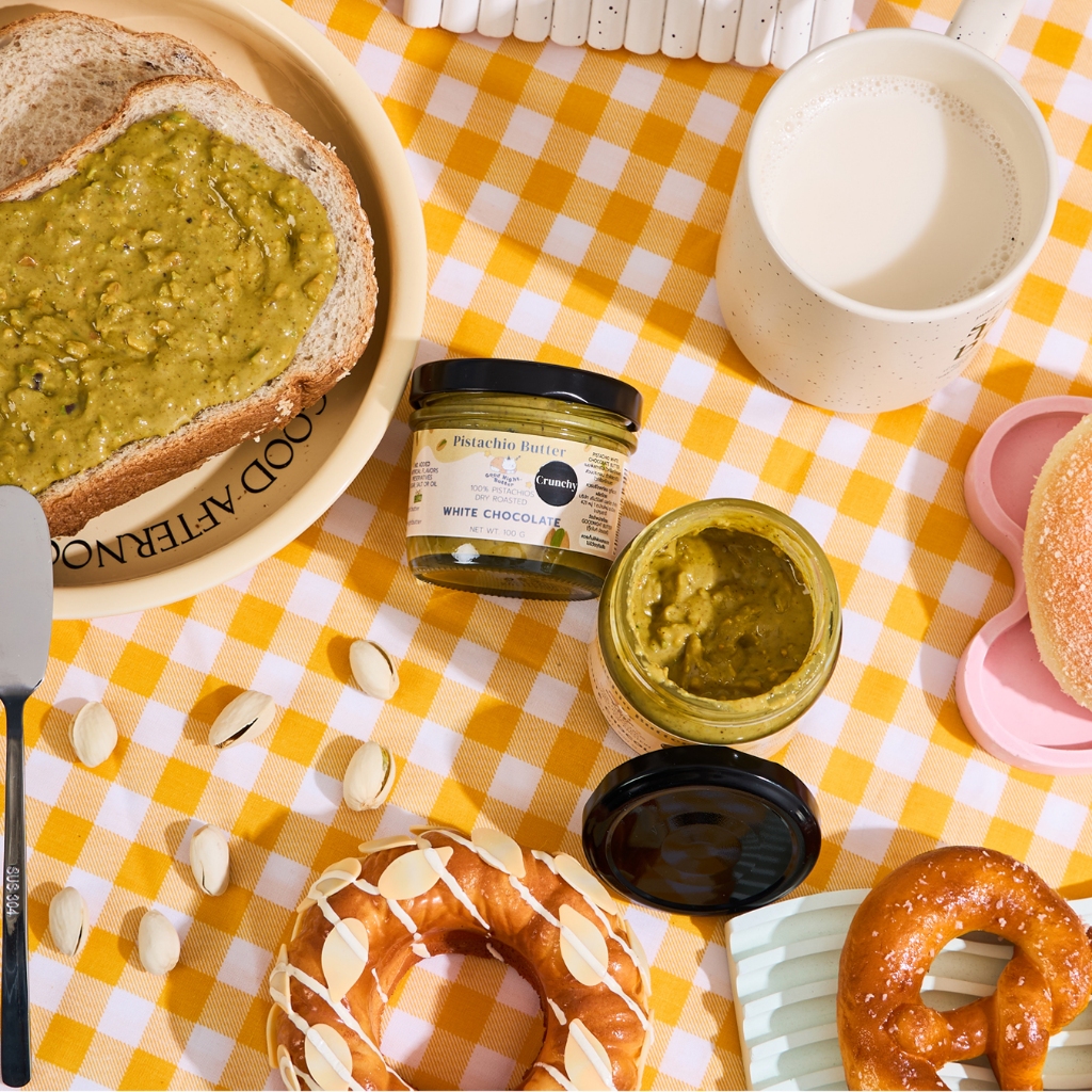 เนยถั่วคลีน เนยถั่วพิสตาชิโอ100% รสไวท์ช็อกโกแลต เนื้อหยาบ Pistachio butter ไม่เติมน้ำตาล - รูปที่ 6