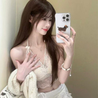 Pure Desire Sexy V-Neck แขนยาวลูกไม้เสื้อผู้หญิงผอมเพรียวแสด…