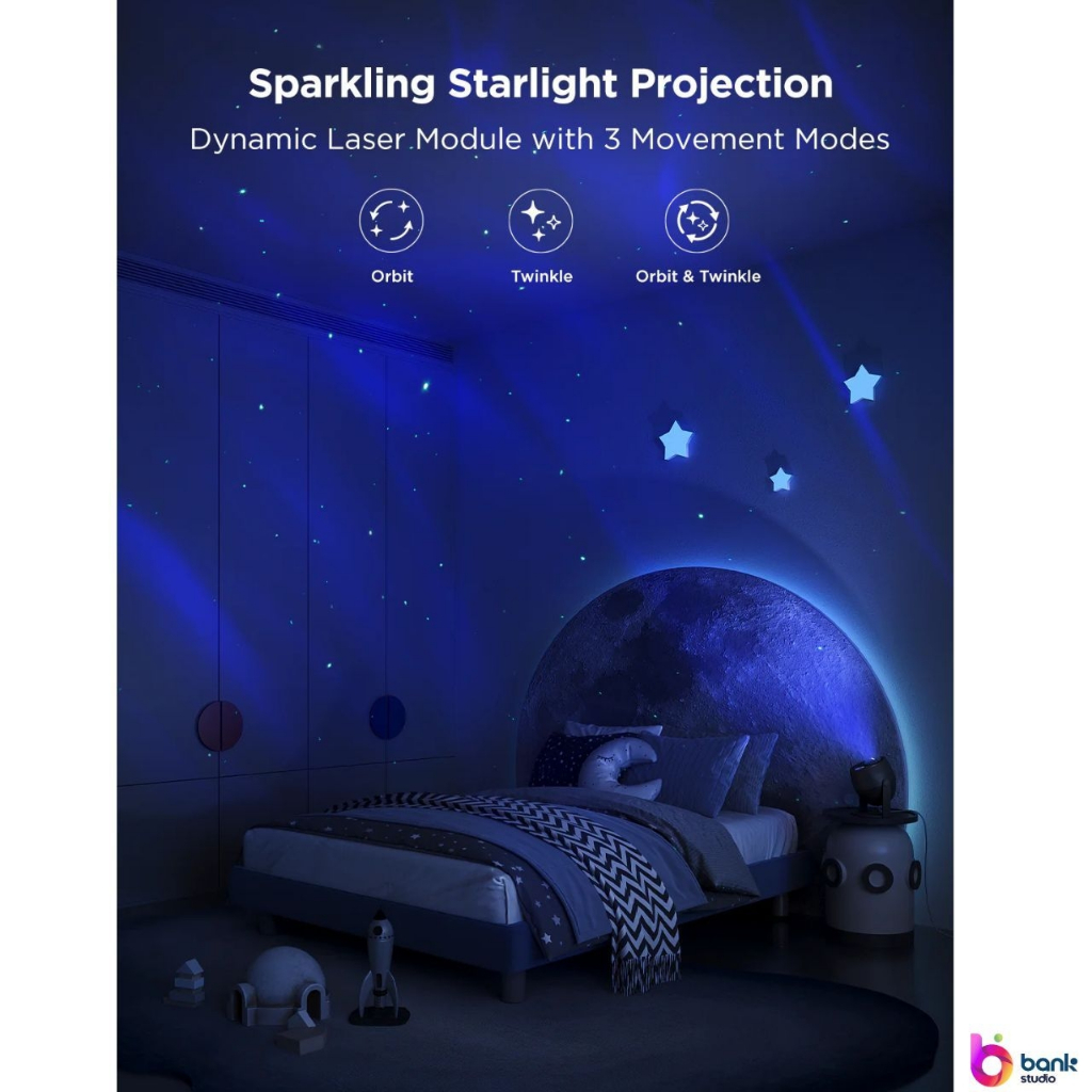 (ประกัน 1ปี) ไฟดาว ไฟออโรร่า ไฟท้องฟ้า Govee Star Light Projector ราคา ถูกที่สุด ดีลบีเคเค แกลเลอรีภาพที่ 6