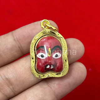 จี้หน้ากากพรานบุญเลี่ยมกรอบทอง ส่งตรงจากนครศรี