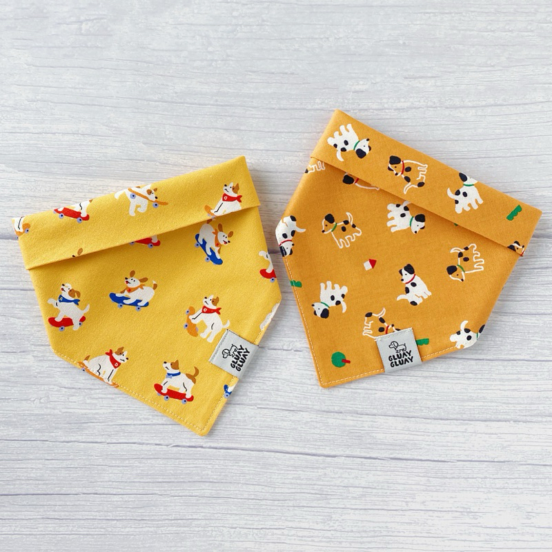 GLUAY GLUAY -ผ้าพันคอหมาแมว ผ้าพันคอสัตว์เลี้ยง - Paws Advantures