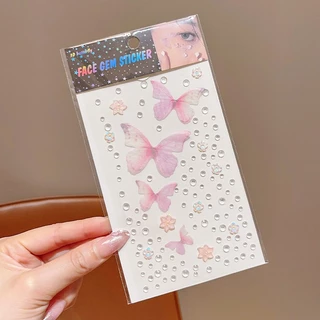 GEM Sticker คริสตัลเล็ก DIY คริสตัลติดหน้า เล็บ